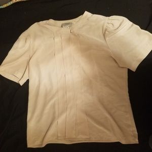 Liquid silk Peter's and ashley blouse size 14